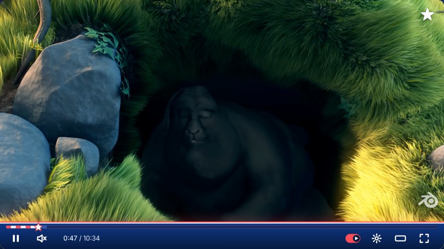 Independence Day YouTube skin, player