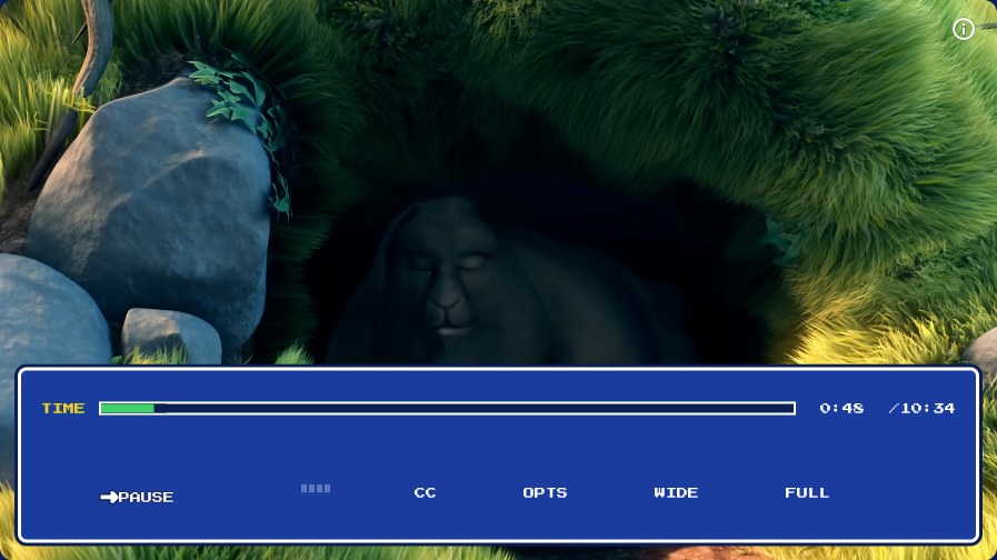 RPG Menu YouTube skin, player